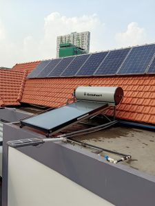 Hoàn thành máy nước nóng Solahart sunheat 150L  tại Bình Thạnh