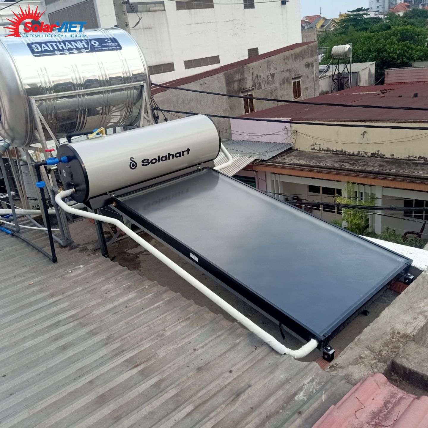 Máy nước nóng năng lượng mặt trời Solahart 150L